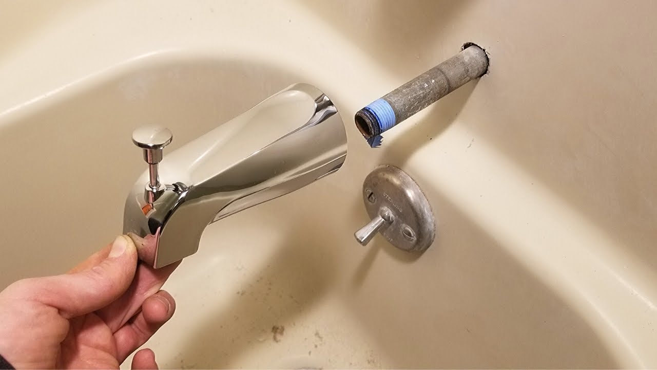 Picture of a tub spout