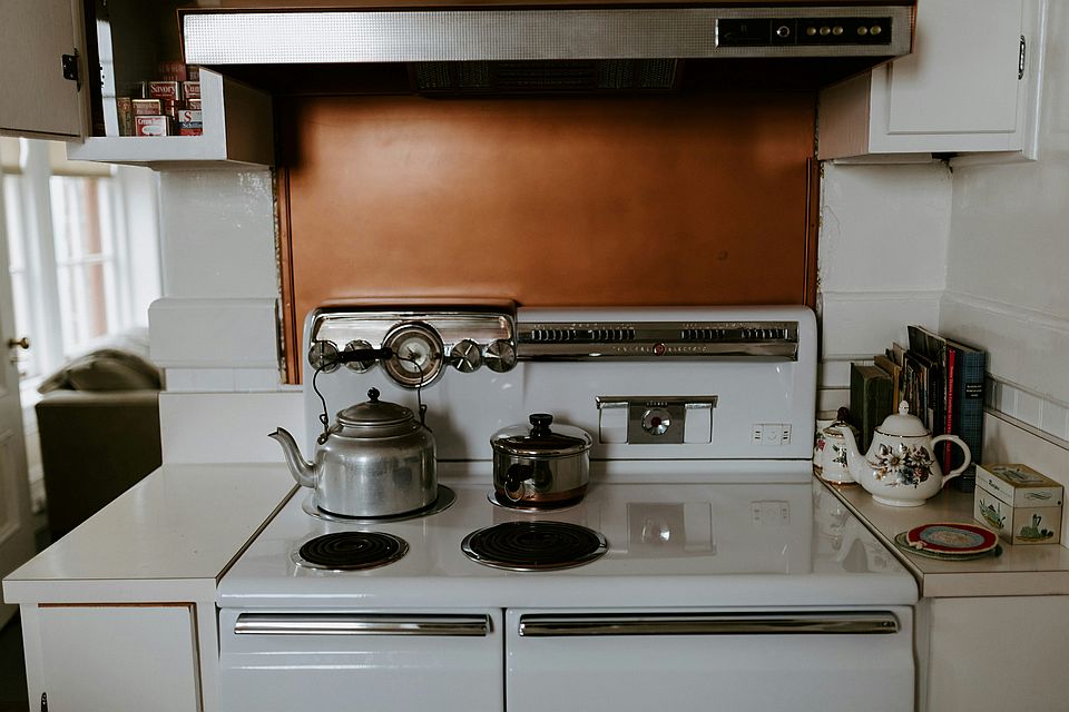 Picture of an old stove